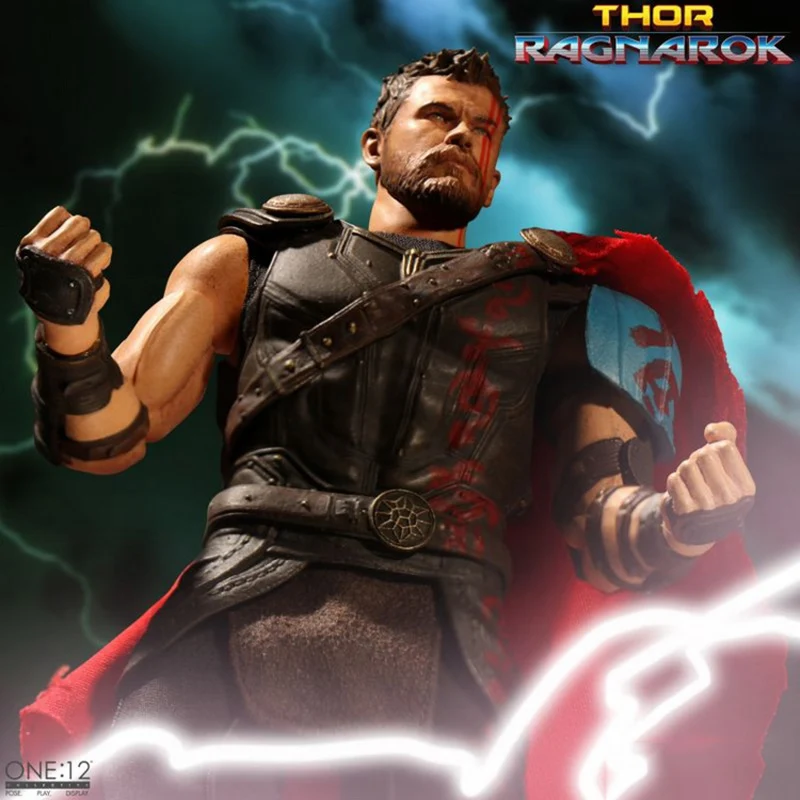 Коллекционная 1/12 масштаб полный набор Тор Ragnarok фигурка кукла фигурка с оружием модель для фанатов подарки на праздник