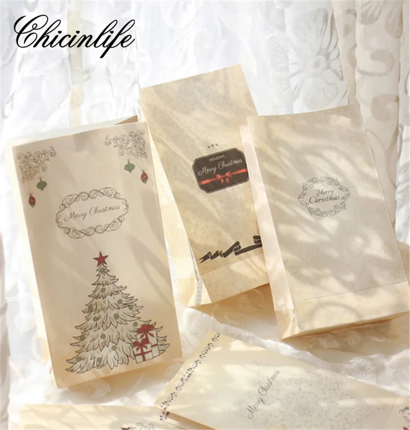 

Chicinlife 6 шт. Рождественская конфетная подарочная упаковочная коробка с изображением лося для дня рождения, вечеринки, детского душа, для вече...