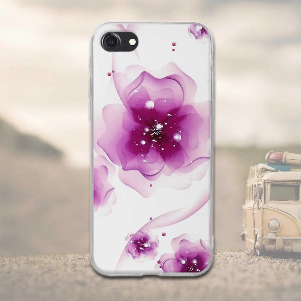 Чехол для Телефона iPhone 7 мягкий силиконовый чехол из ТПУ Apple iPhone7 телефона 3D