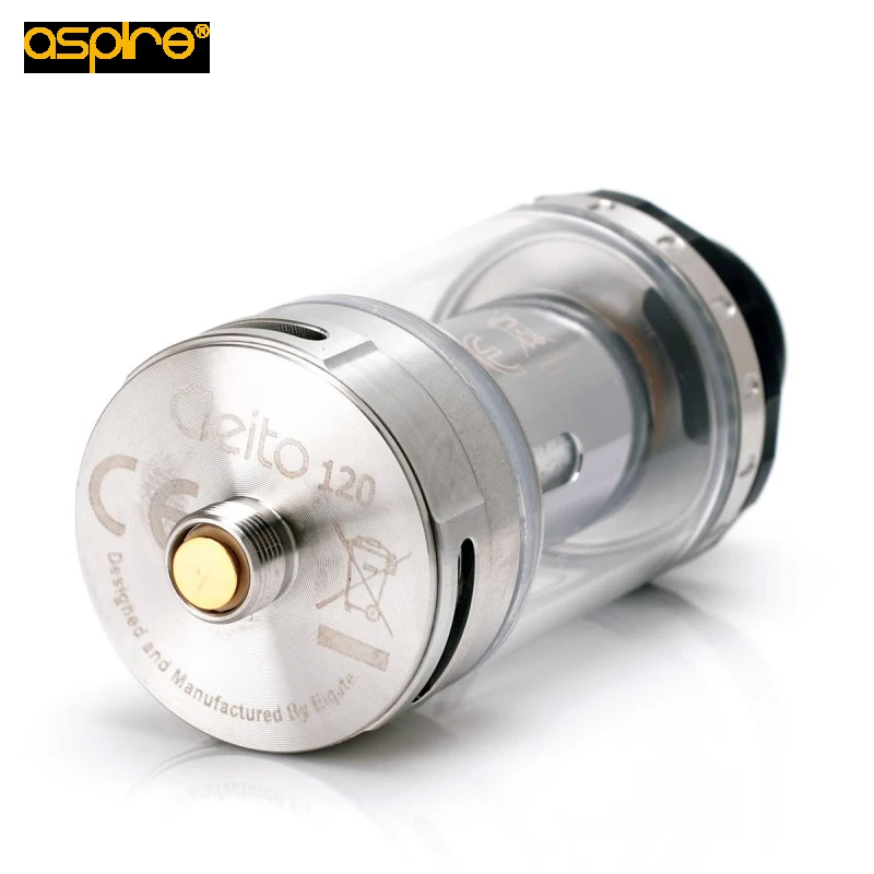 Aspire оригинальный Cleito 120 Танк 4 мл Vape регулируемый поток воздуха Топ Заполнить E Cig