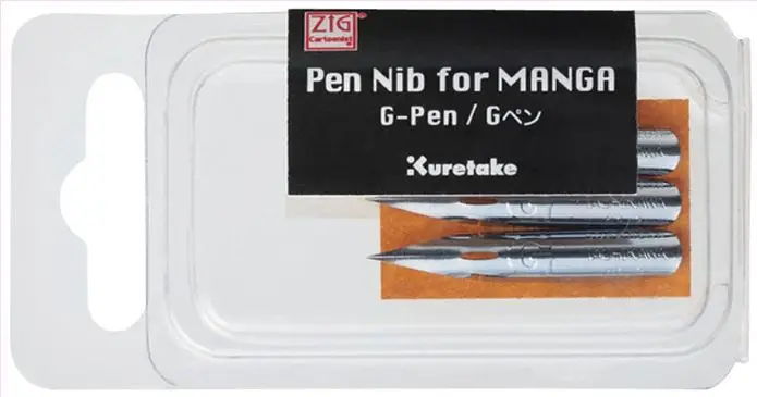 ZIG деревянная ручка Dip Kuretake комиксы рисунок наконечники для манги школы G Pen Maru Saji