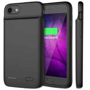 3100mah external battery power bank charger for iphone 6 6s 7 8 case 5000mah phone power bank case for iphone 6 6s 7 8plus case free global shipping