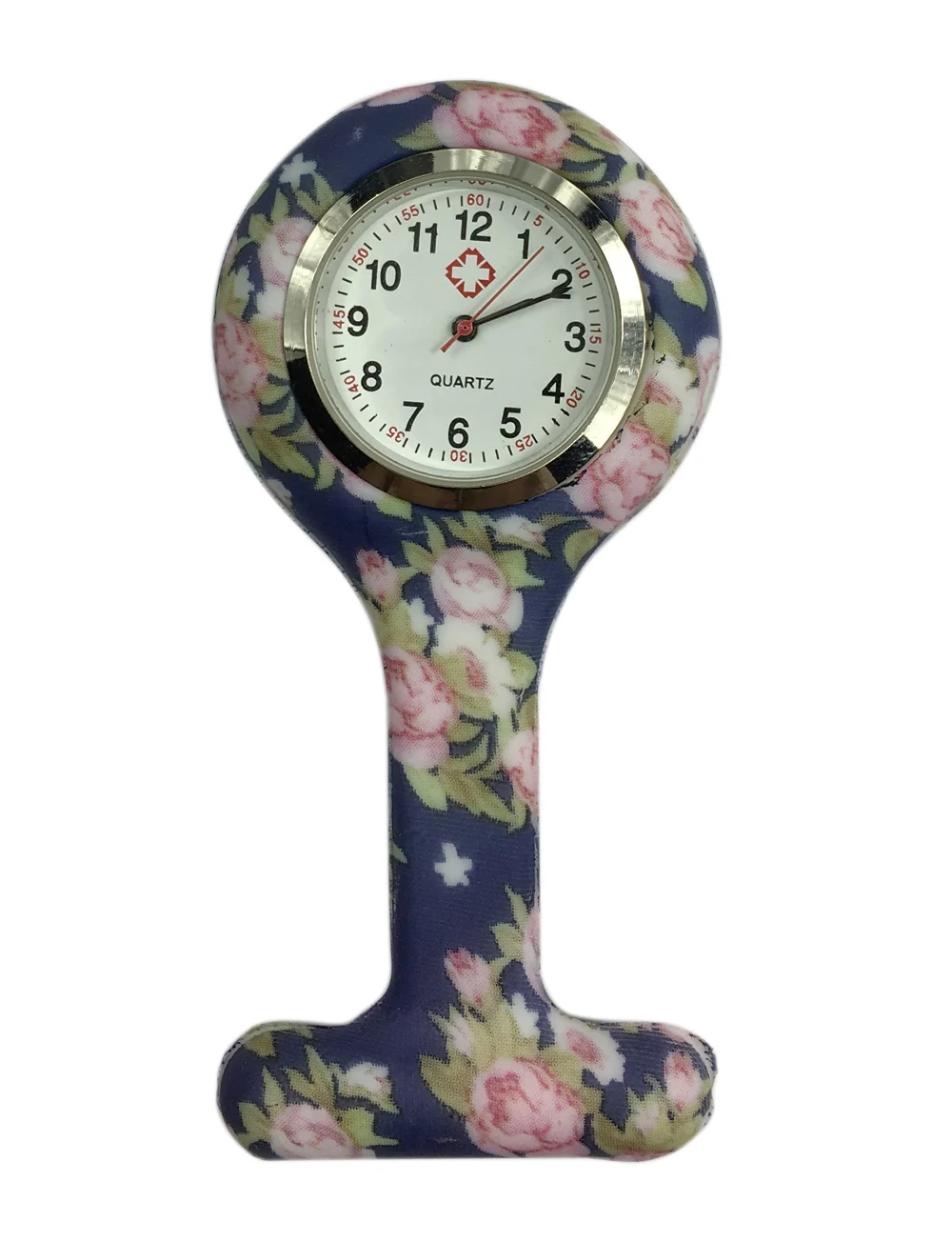 5 шт./комплект силиконовые часы с круглым зажимом|silicone nurse|medical watchfob watch |