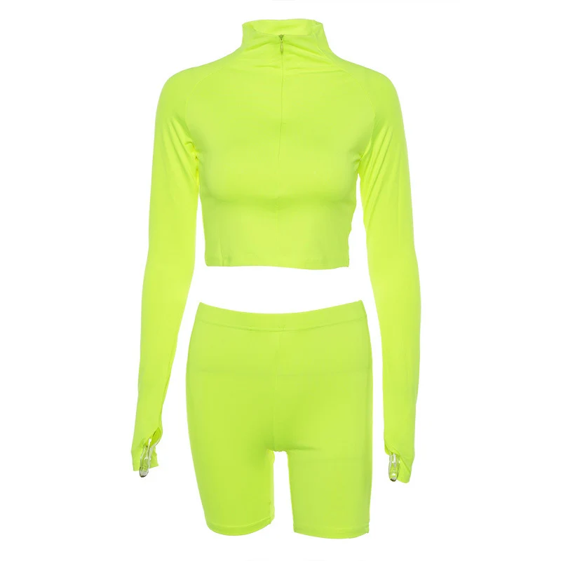 Женские топы + штаны комплект фитнес сексуальные модные Спортивные укороченные