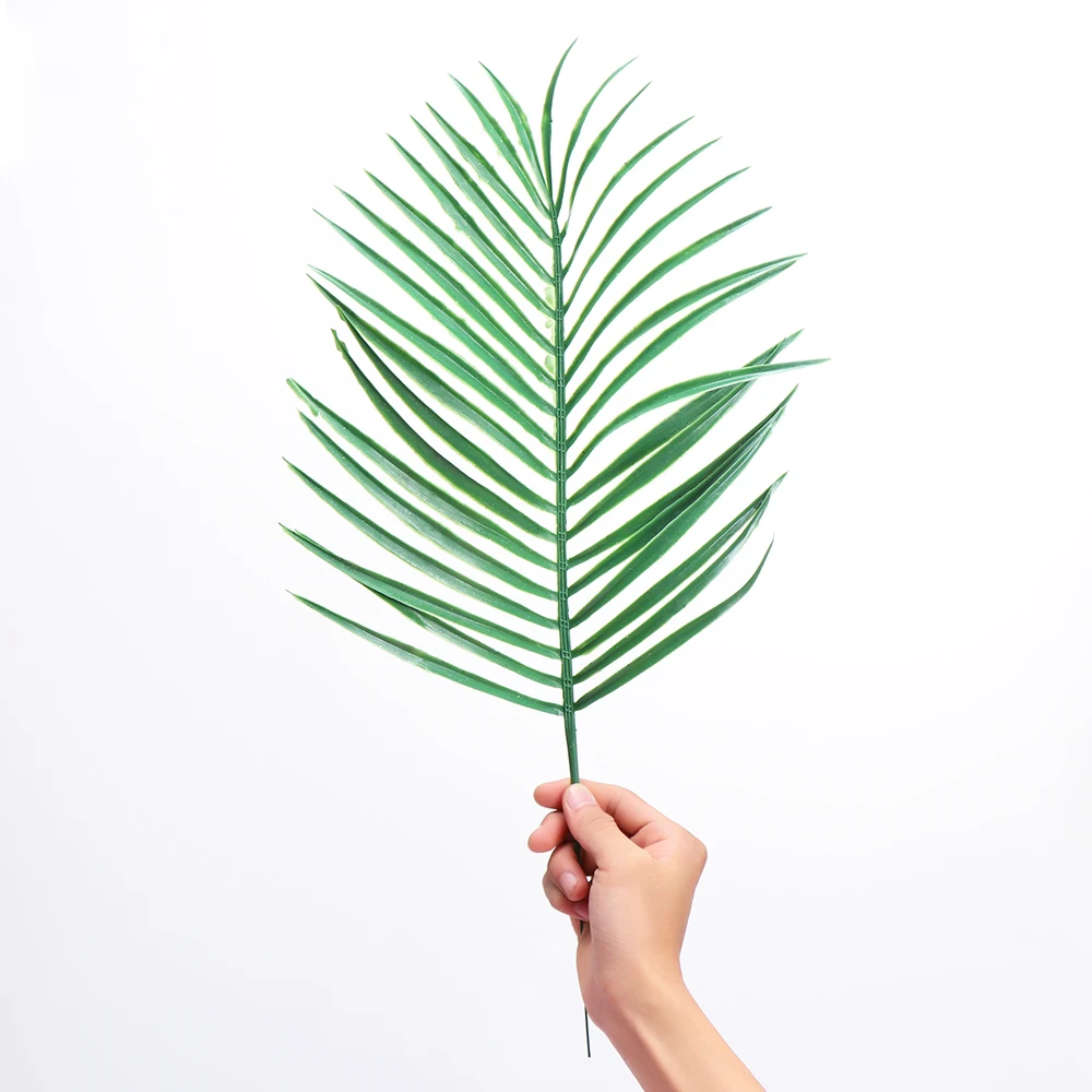 1 шт. искусственные пальмовые искусственные растения Areca зеленый пластик модель дерева Свадебные праздничные украшения для дома Sago Cycas Листья
