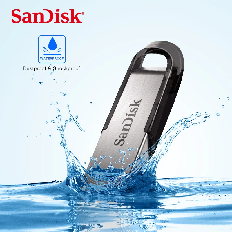 SanDisk CZ73 USB флеш-накопитель 128 Гб 64 ГБ 32 ГБ USB 3,0 Металлический флеш-накопитель 16 Гб карта памяти устройство для хранения U диск