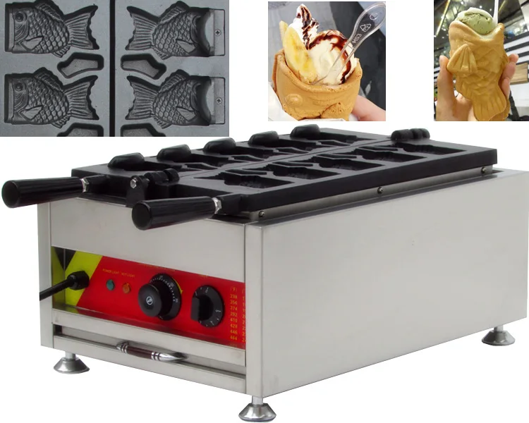 Одобренный CE корейский аппарат для изготовления стаканчика-тайяки мороженого