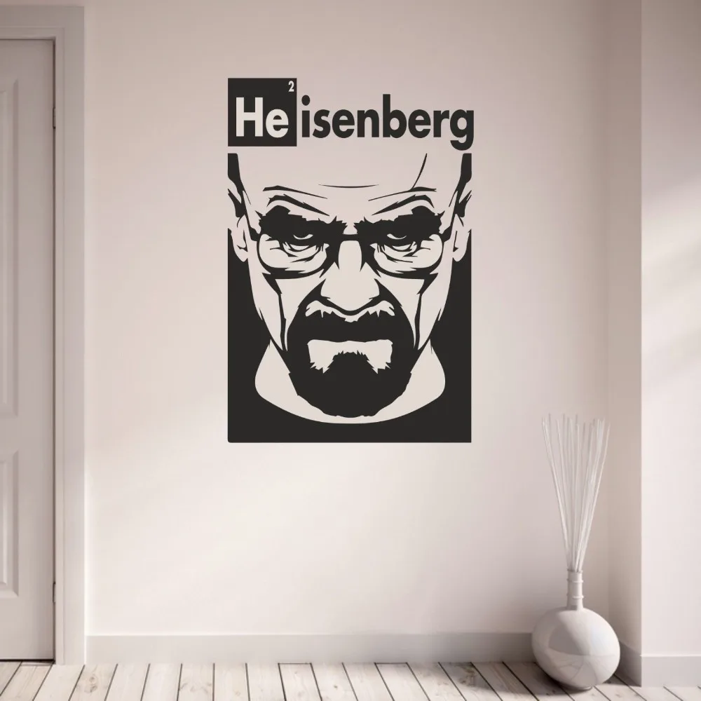 

Breaking Bad Vinyl Decal Game Room Graphic Transfer Art Decor Boy Room Wall Decals Mural decoration Sticker D737