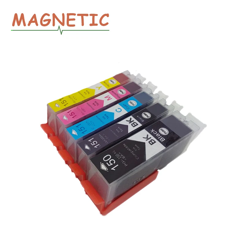 10X PGI150 CLI151 совместимый картридж с чернилами для принтера canon PIXMA IP7210 MG5410 MG5510 MG6410