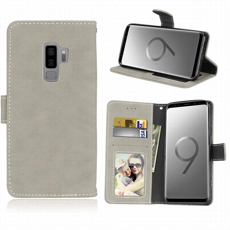 Матовый чехол S10 Plus для Samsung S10E Note 9 8 5 4 C9 Pro S8 S9 + J2 Prime G532 I9060 откидные Чехлы S4 Mini S5 S6 S7