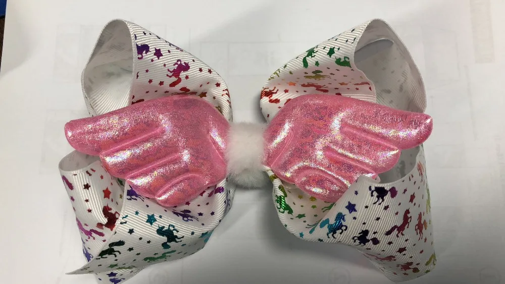 

20pcs Free shipping Angel Wings Girls Hairbow Hair accessory