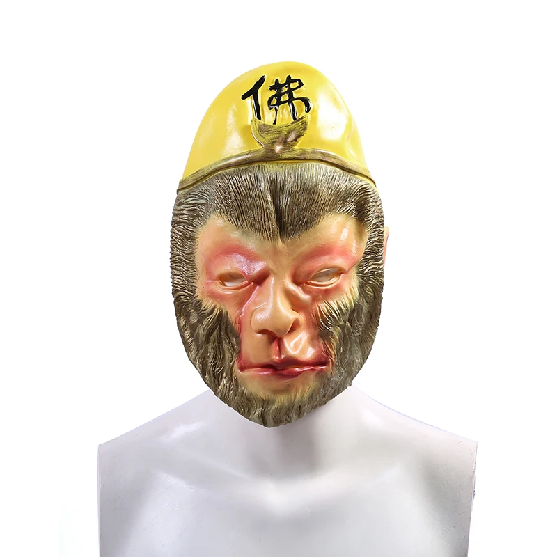 Journey To The West Pig Eight Quit Mask Theme Party Bar Tang Seng Master Sun Wukong Halloween Costumes Funny Headgear | Дом и сад