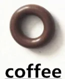 COFFEE 20 шт Orings топливного инжектора 7,8*3,6 мм для Honda, запчасти для ремонта автомобилей, AY-O2016 - Цвет: COFFEE