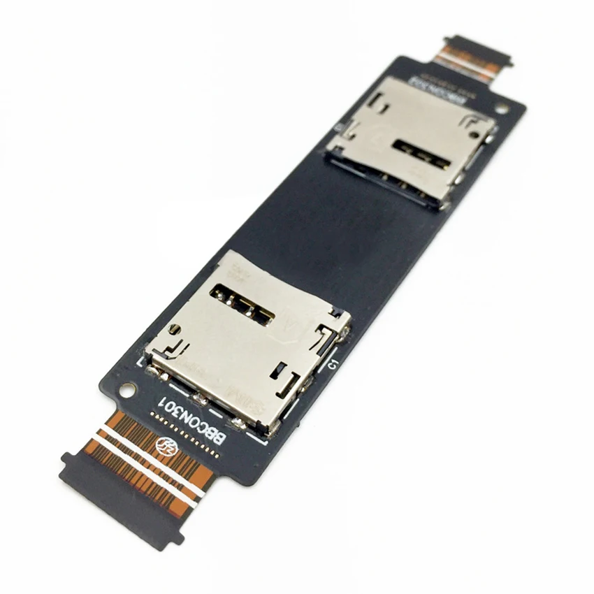 Гибкий кабель для чтения sim карт с одним/двумя картами гибкий Asus ZenFone 5 A500CG A500KL