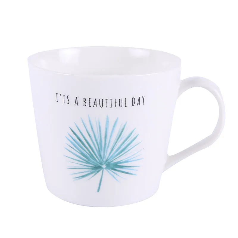 С изображениями растений Детские листовые кружка &quotКитайский кун белая