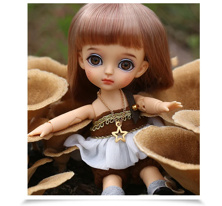 Лати желтый счастливый 1/8 BJD SD yosd кукла высокого качества милые девушки скрепленные игрушки куклы