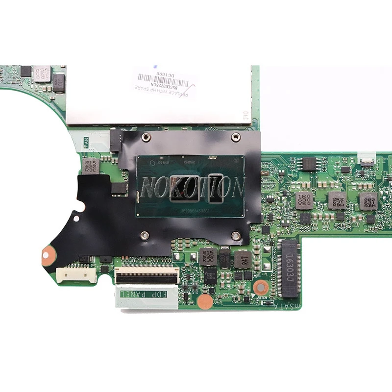 Nokotion 862923-601 862923-001 аккумулятор большой емкости для hp призрак X360 13-41 DAY0DEMBAB0 Материнская плата ноутбука SR2EZ I7-6500U 8G