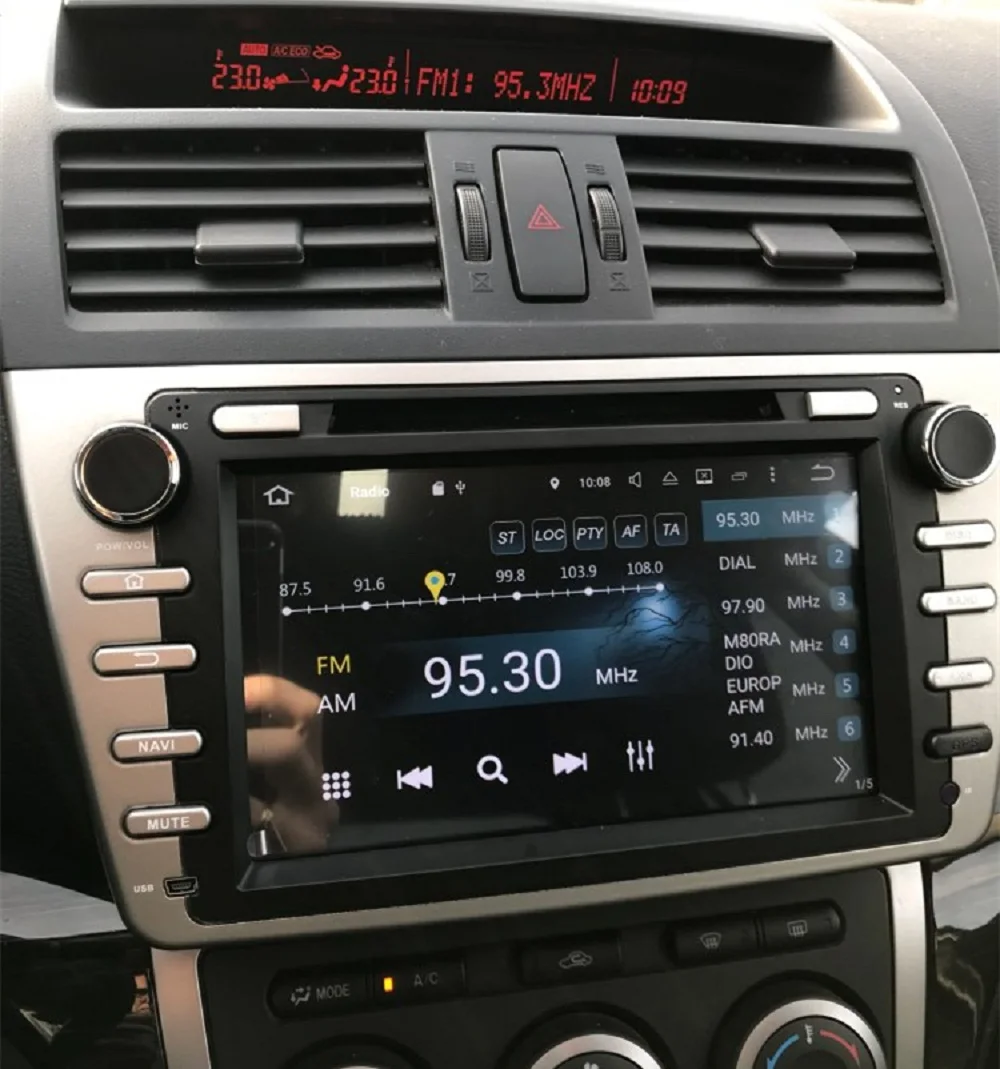 Navirider Android 10 автомобильный Радио плеер для MAZDA 6 2008 2009 2012 Автомобильный gps головное