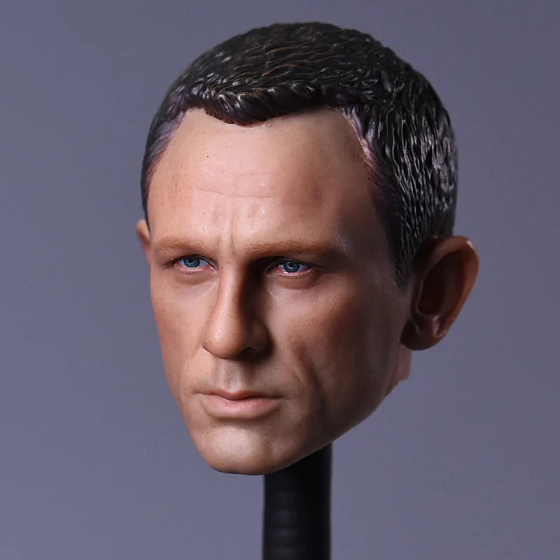

1/6 масштабные аксессуары Daniel Craig Testa Head Sculpt 007 James Bond агенты резьба подходит 12 дюймов Phicen фигурка куклы игрушки тело