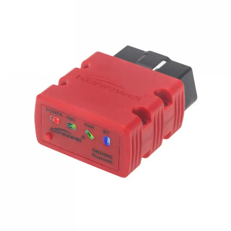 KONNWEI KW902 Bluetooth ELM327 16Pin V1.5 чип OBD 2 Автомобильный сканер полный диагностический