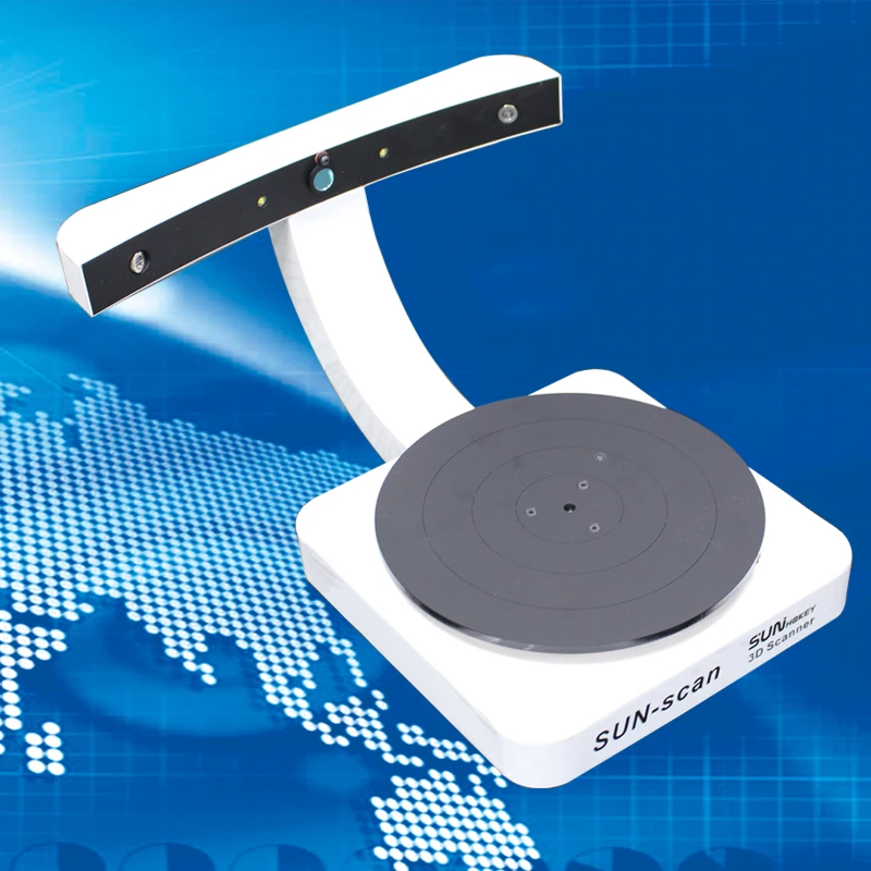 Новое поступление 32 битный Двойной лазерный 3D сканер Sun Scan принтер 2MP CMOS датчик