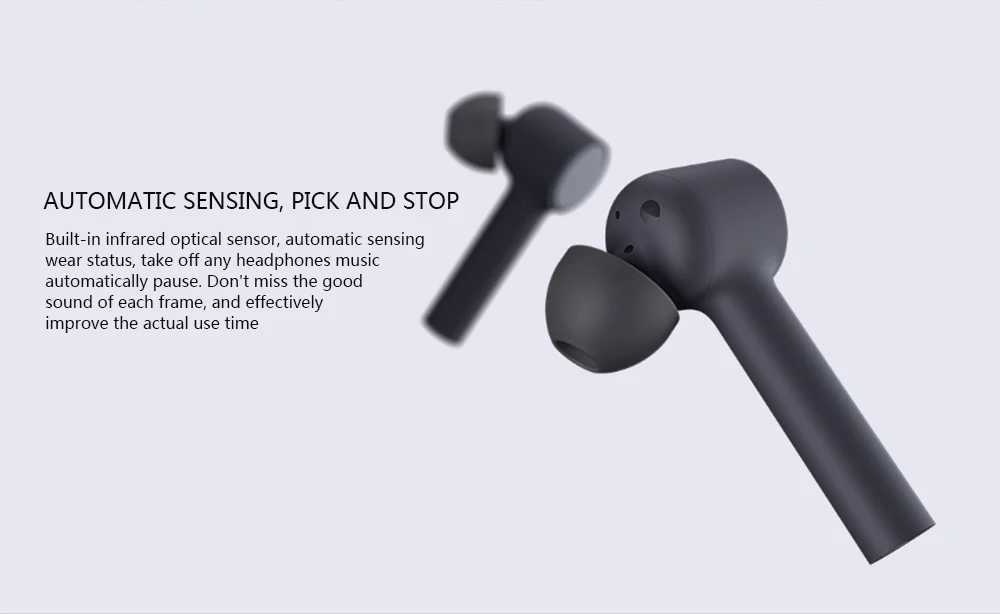 Xiaomi Bluetooth наушники TWS Air белые Беспроводные Мини спортивные невидимые наушники Портативный сенсорный одиночный и двойной ушной штекер