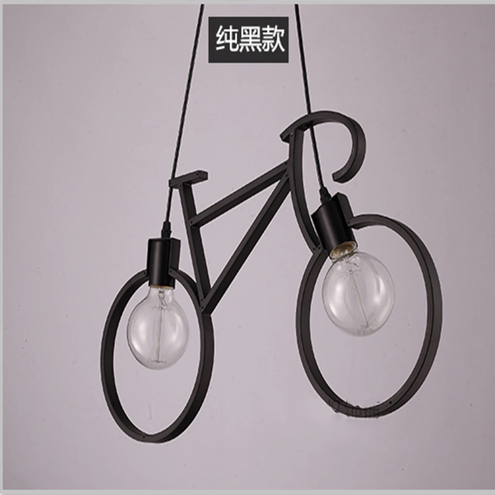 Скандинавские современные велосипедные железные светодиодные потолочные