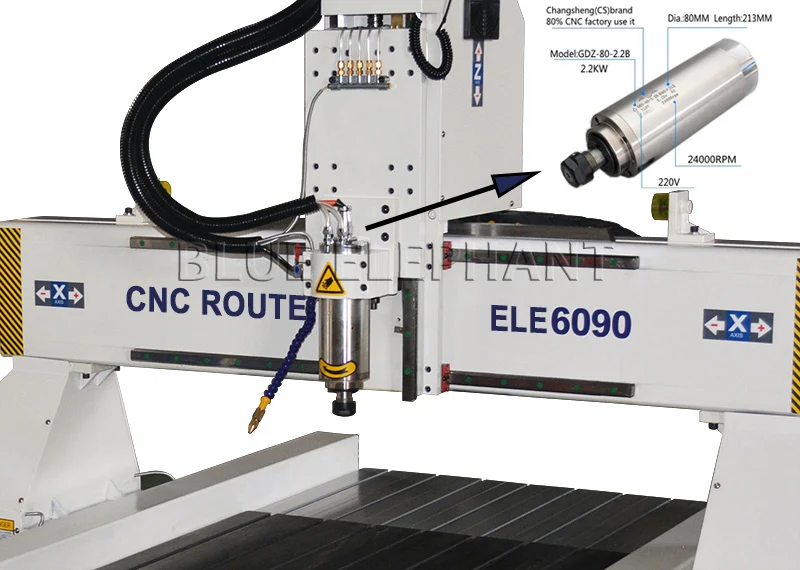 Высокое качество cnc маршрутизатор цена 6090 с DSP управления 2.2kw шпиндель 600*900*300 мм