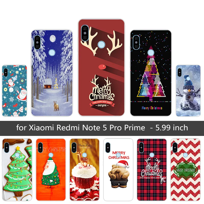 Для Xiaomi Redmi Note 5 Pro ТПУ силиконовый ультра тонкий защитный чехол для телефона с