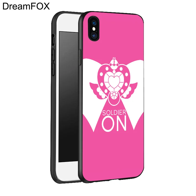 DREAMFOX K184 Moon Pattern Black Soft TPU Silicone Case Cover For Apple iPhone 11 Pro XR XS Max X 8 7 6 6S Plus 5 5S 5G SE |