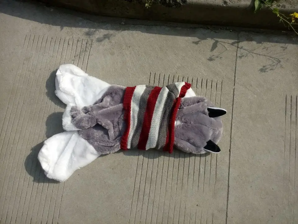 

55cm Husky dog skin plush toys, teddy bears hull. Large animal coat factory wholesale