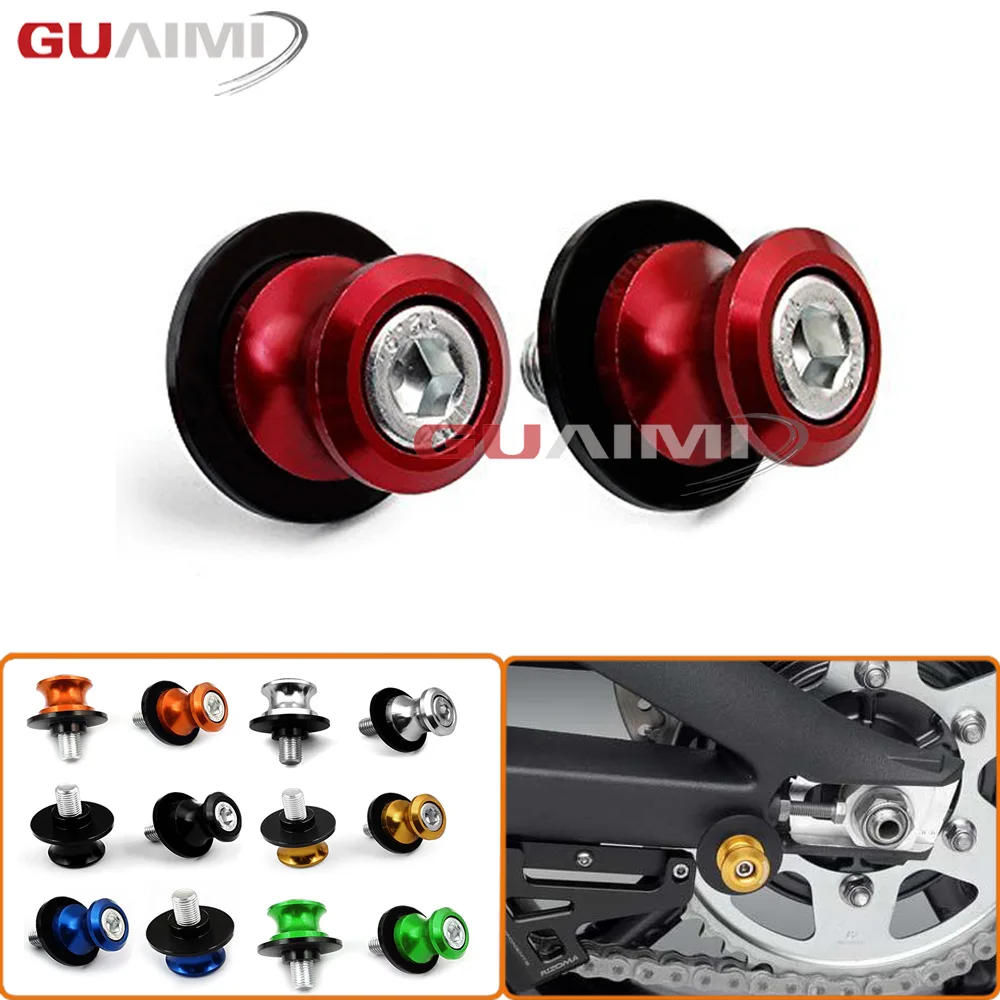 Для KAWASAKI NINJA 250R 88-14 300 13-15 400R 10-12 650R 06-15 Z250 Red M10 CNC маятник Слайдеры Катушки |