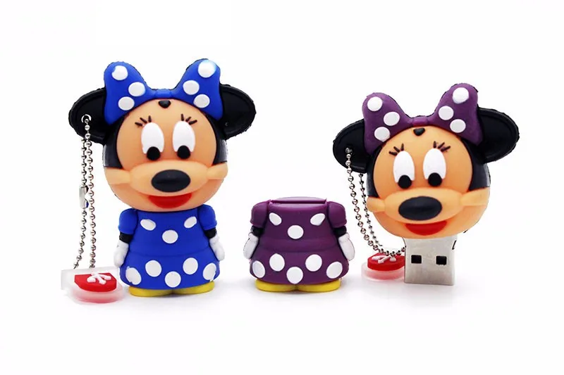 JASTER мышь Микки и Минни USB флеш-накопитель животные мультфильм pendrive 4 ГБ/8 ГБ/16 ГБ/32 ГБ изысканный флеш-накопитель Забавный usb