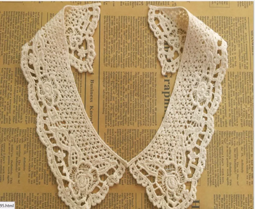 Съемный кружевной воротник шитье ремесло свитер аппликация аксессуары для