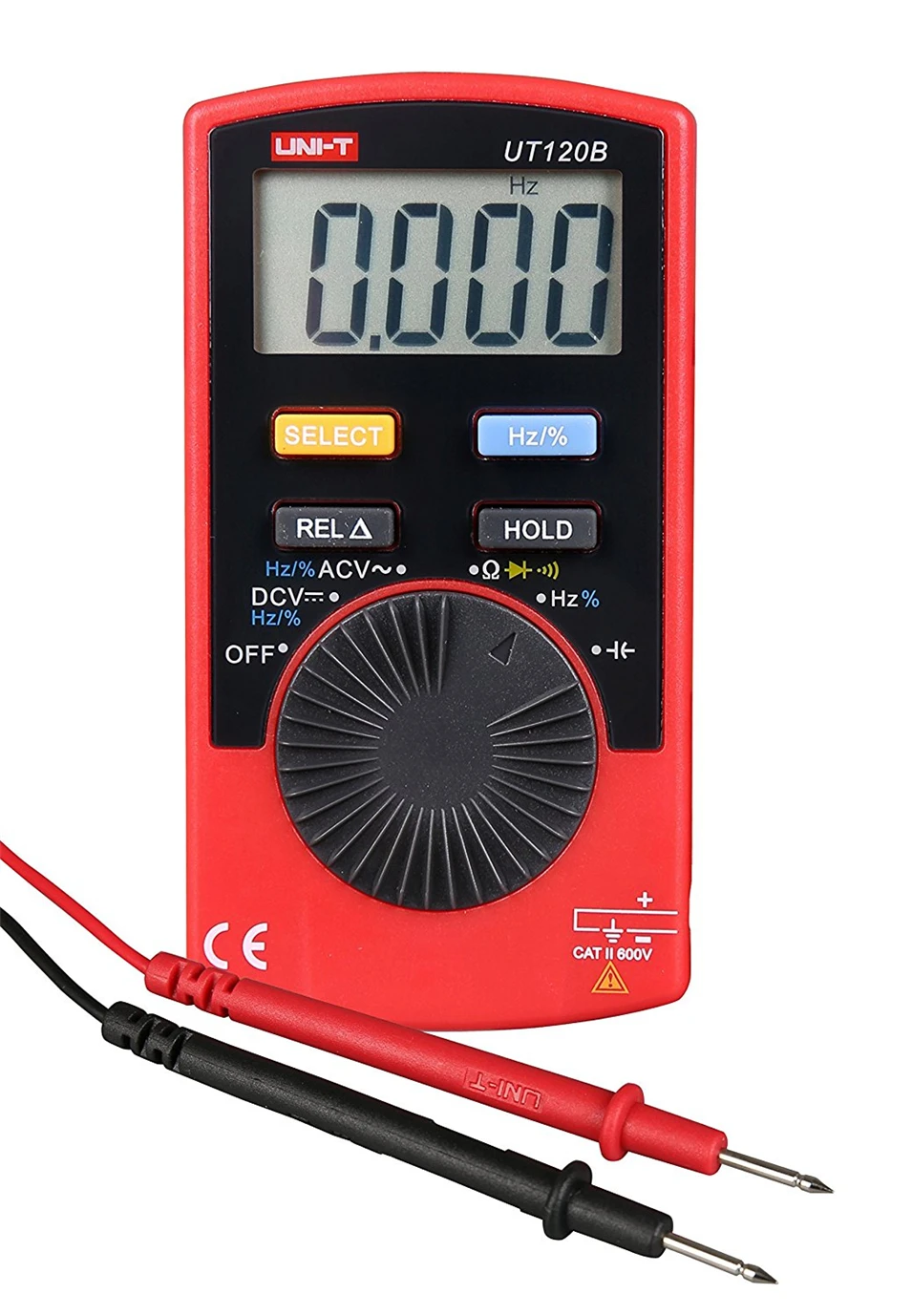UNI T UT120B карманный размер типа DMM Цифровой мультиметр с емкостью и частотой тест