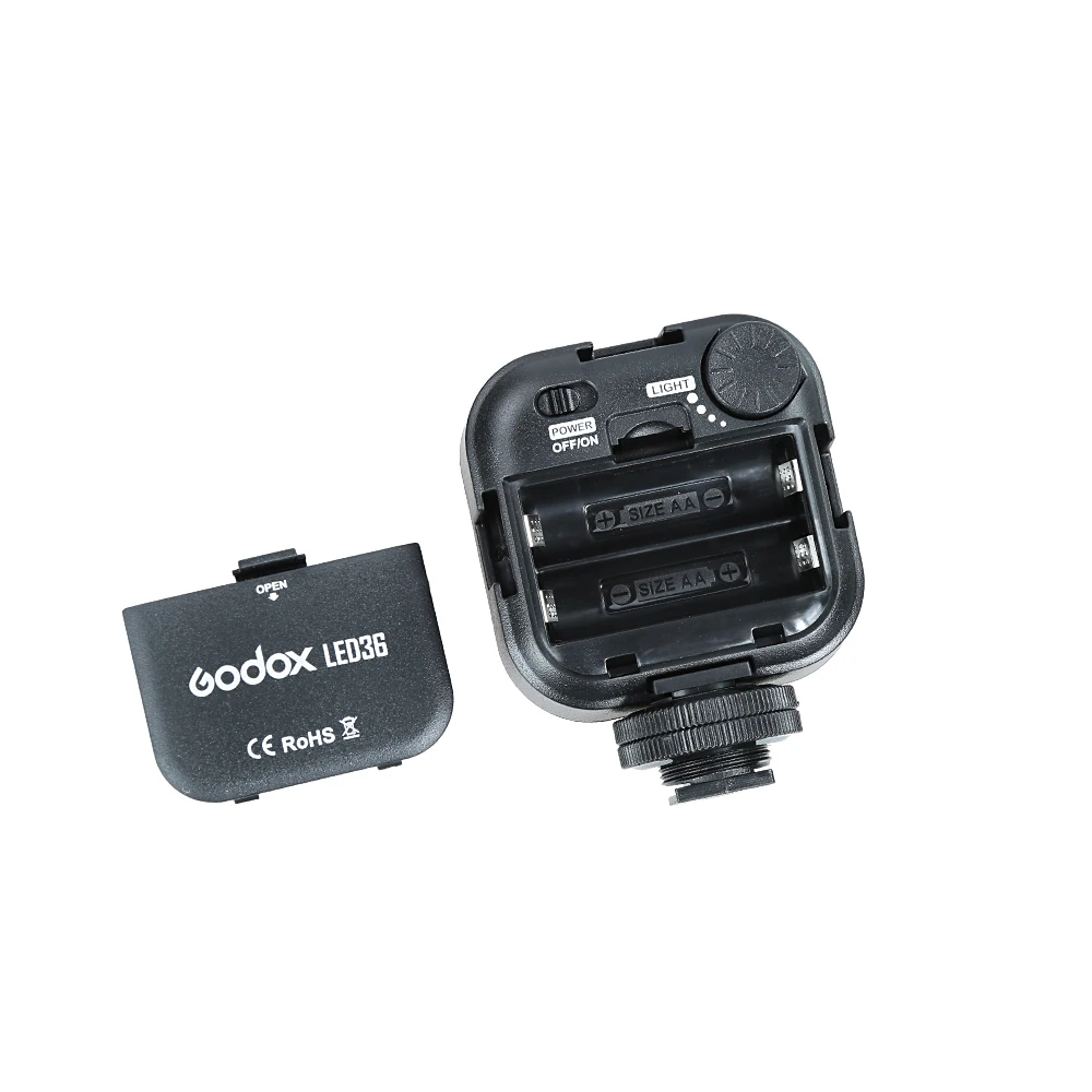Godox LED 36 видео Лампа огни для Nikon Canon Sony цифровая камера видеокамера Mini DV Бесплатная
