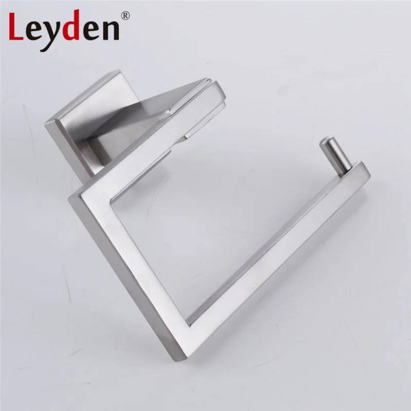 Leyden Premium SUS 304 Нержавеющая сталь Матовый никель полотенце кольцо вешалка для