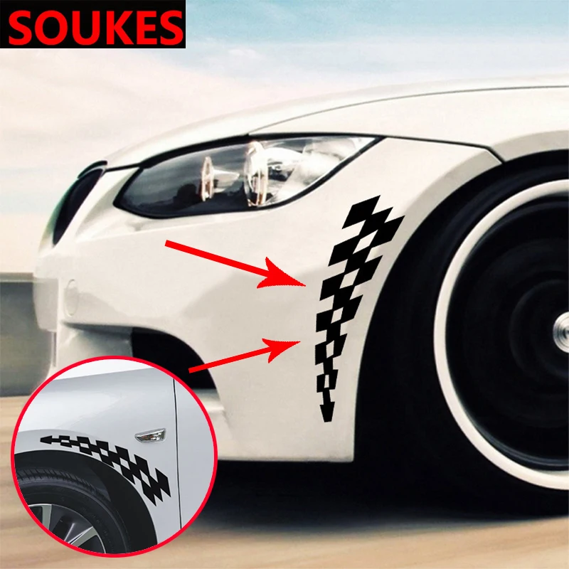 2 шт. колеса автомобиля бровей светоотражающие декоративные Стикеры для Infiniti Buick