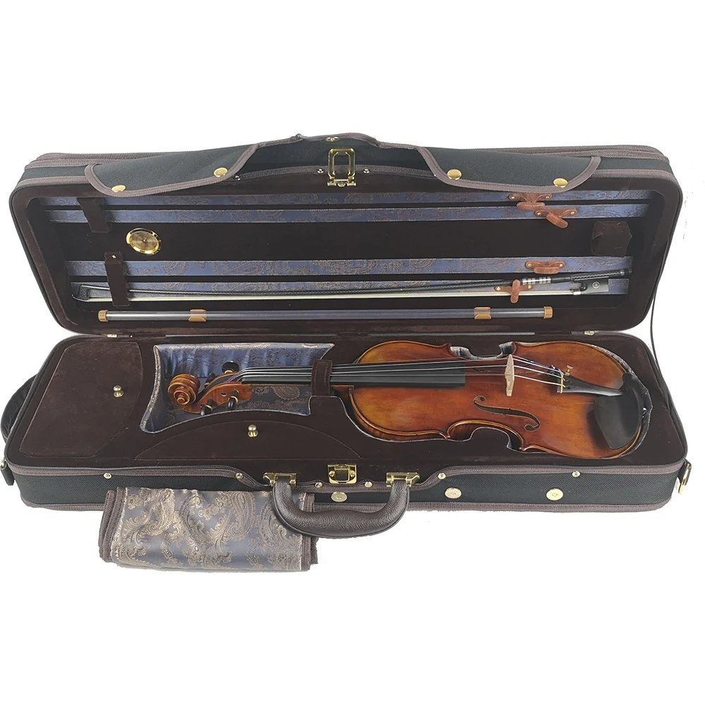 Копия guisppe Guarneri del Gesu II 1743 скрипичный масляный лак 100% чехол ручной работы из