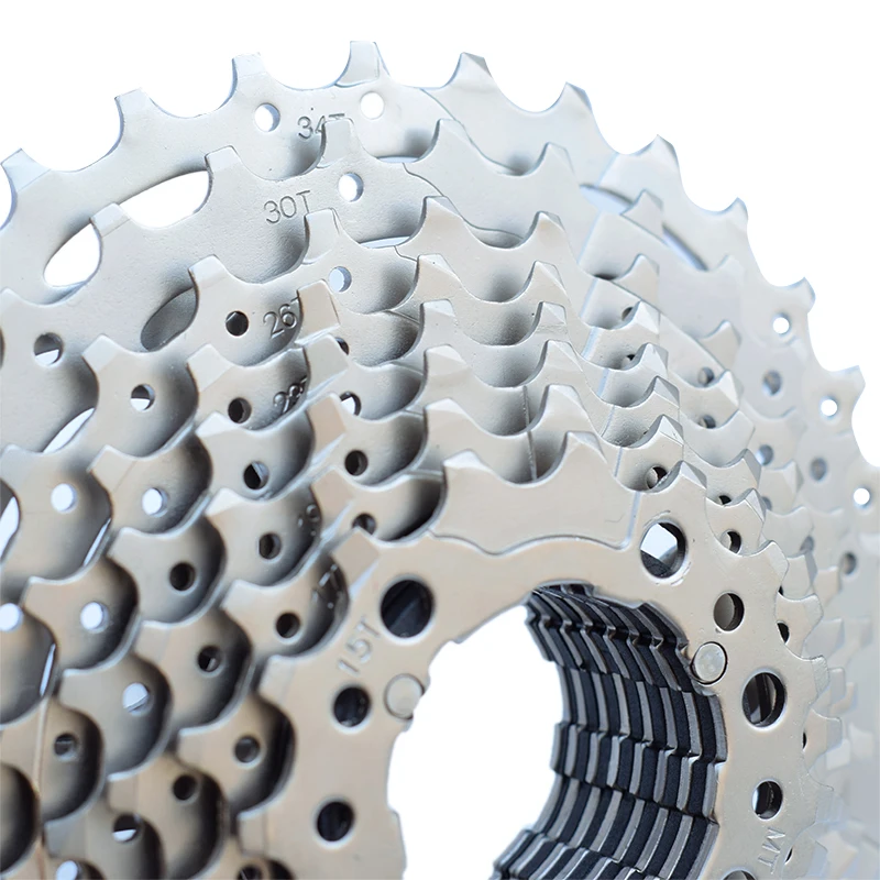 MTB 11-34T 10 скоростей кассета велосипедная Звездочка свободного хода cdg 10S горный велосипед свободного хода 36T Сверхлегкий 389g серебристый VG спортивный