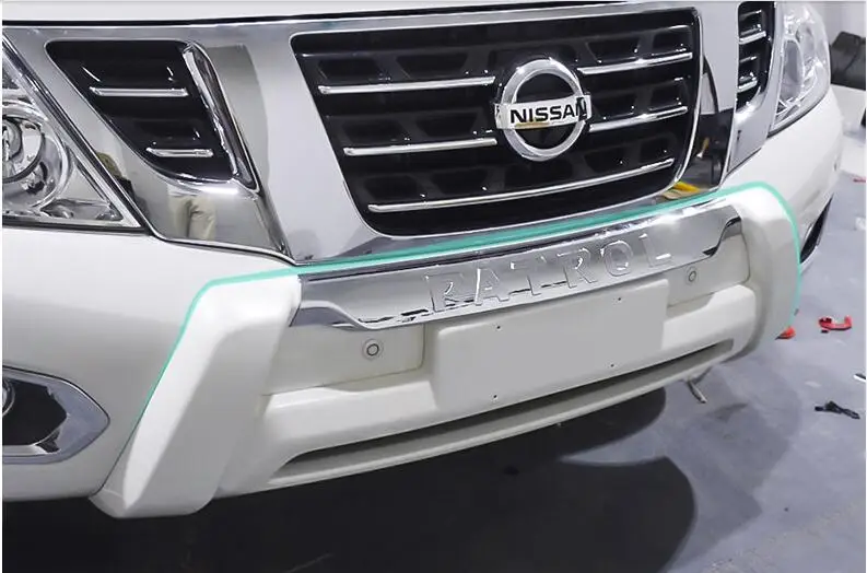 Высокое качество ABS хромированный автомобильный передний защитные бамперы