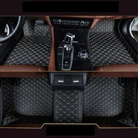 car floor mats for bmw 5 series g30 g31 g38 530i 540i 520d 530d custom floor mats 2014 2017 leather carpet car styling