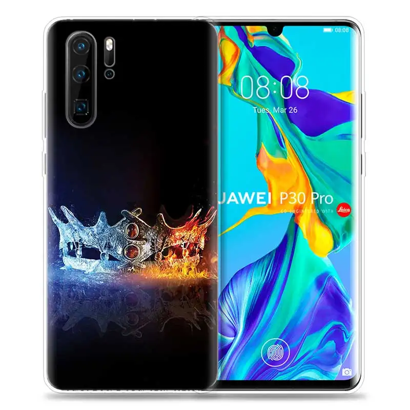 Чехол для huawei P30 P20 P10 P9 mate 10 20 Lite Pro, чехол для мобильного телефона P Smart Z Plus, Аниме игра трона P8 P30Pro P20l
