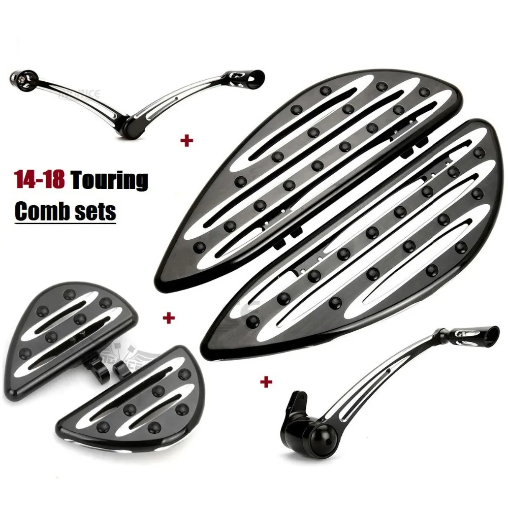 Для harley touring модели половицы+ подножки рычаги переключения+ подножки для пассажира+ педаль тормоза для harley FLHX FLHR FLTR FLHC подножки