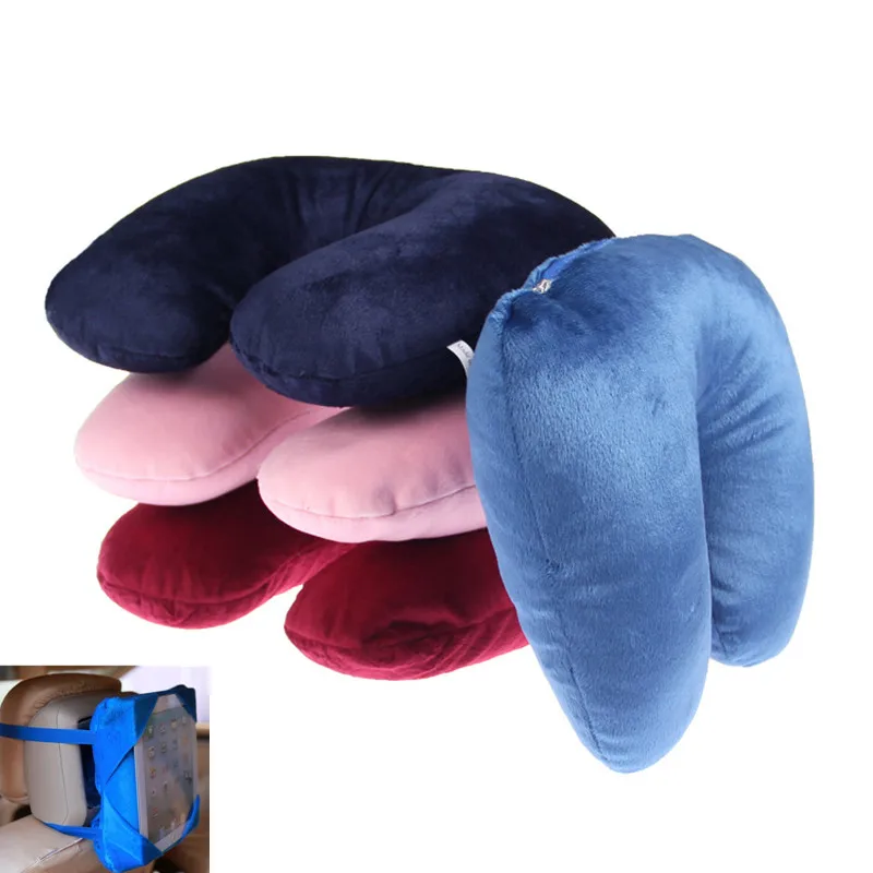 

New Multifunction Slow Rebound Memory Foam U Pillows Neck Travel Pillow Care Headrest for Holiday Traveling Tablet mats almohada