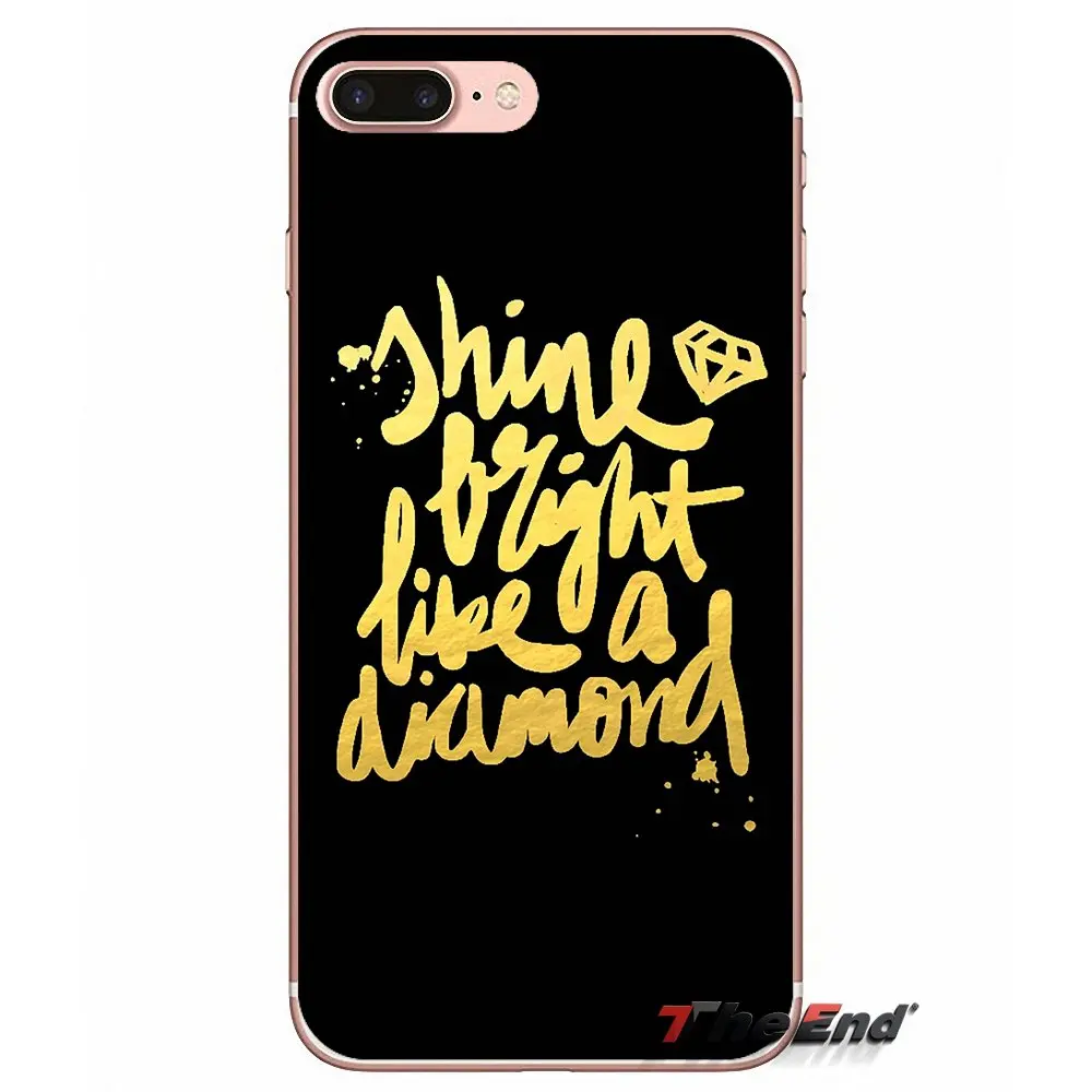 Мягкий блестящий чехол для iPhone X 4 4S 5 5S 5C SE 6 6S 7 8 Plus Samsung Galaxy J1 J3 J5 J7 A3 A5 2016 2017|case a|case