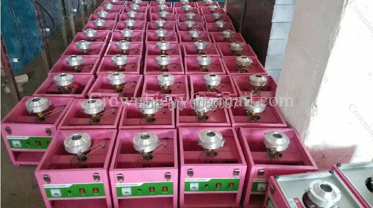 Электрическая машина для производства хлопчатобумажных конфет с тележкой|candy