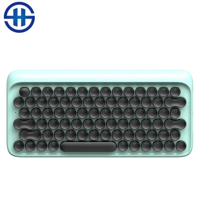 LOFREE точка Bluetooth USB механическая клавиатура Беспроводной подсветкой круглая