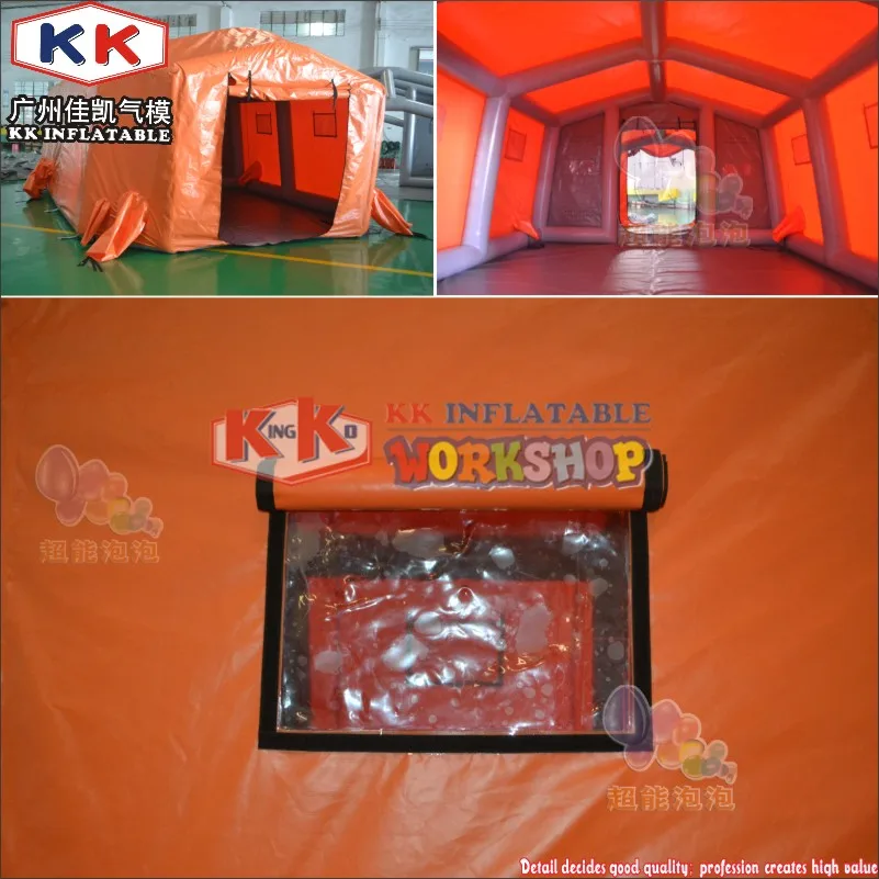 Надувное укрытие надувная военная палатка медицинская для безопасных мобильных