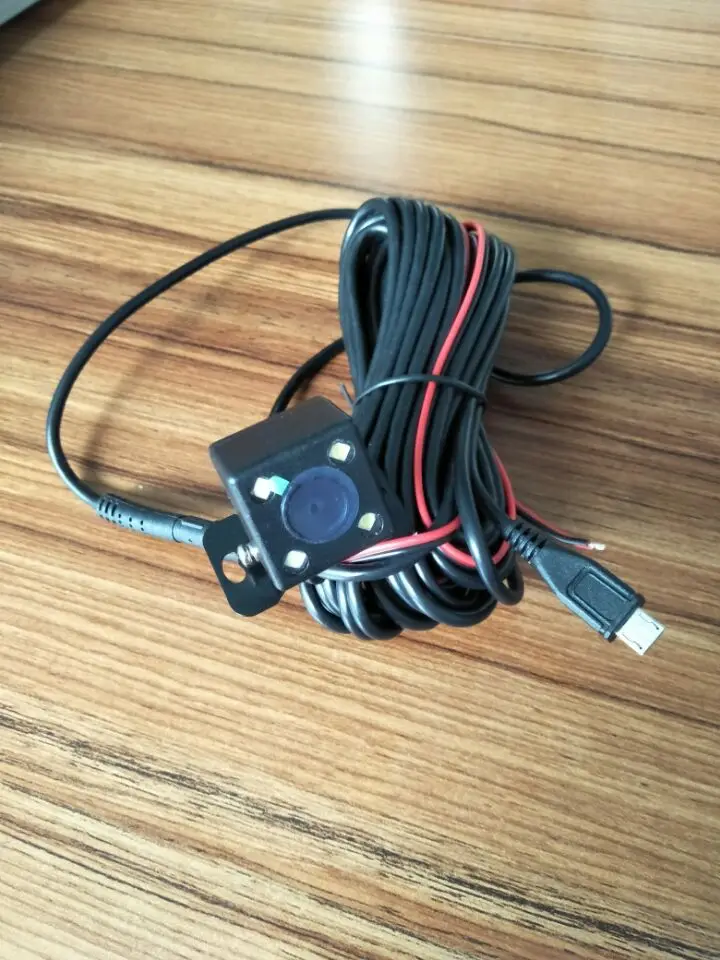 Arpenkin 720P квадратное зеркало заднего вида для автомобиля DVR Двойная камера ночного